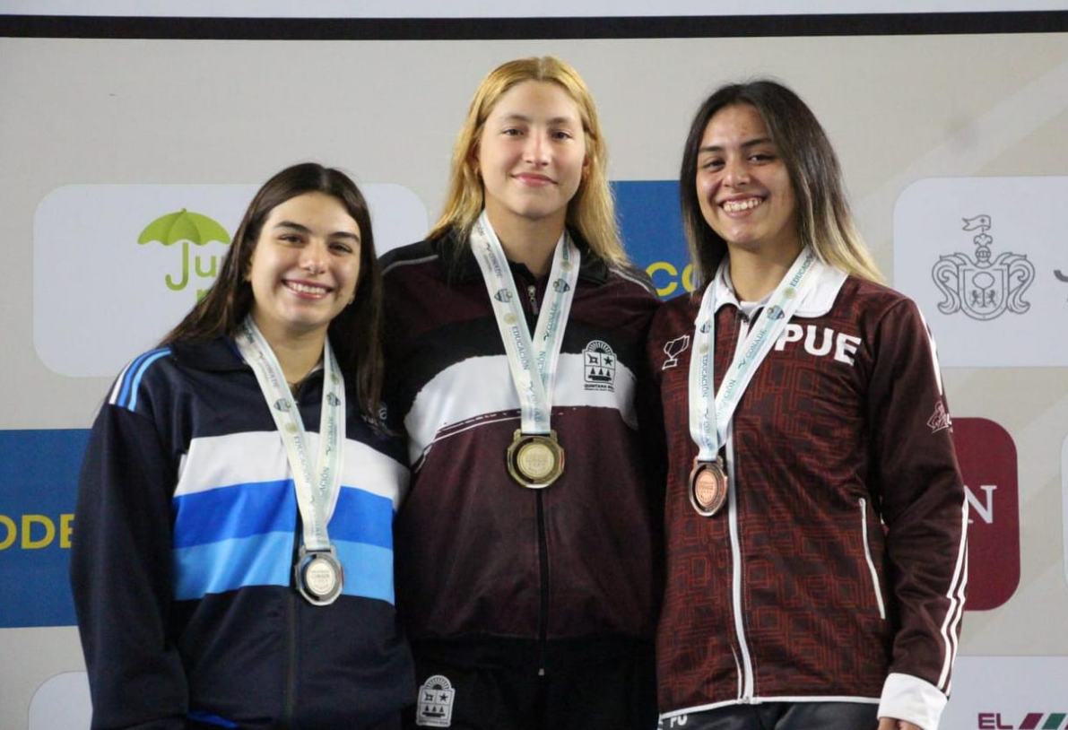 Natación continúa con la cosecha de medallas en los Nacionales CONADE 2024