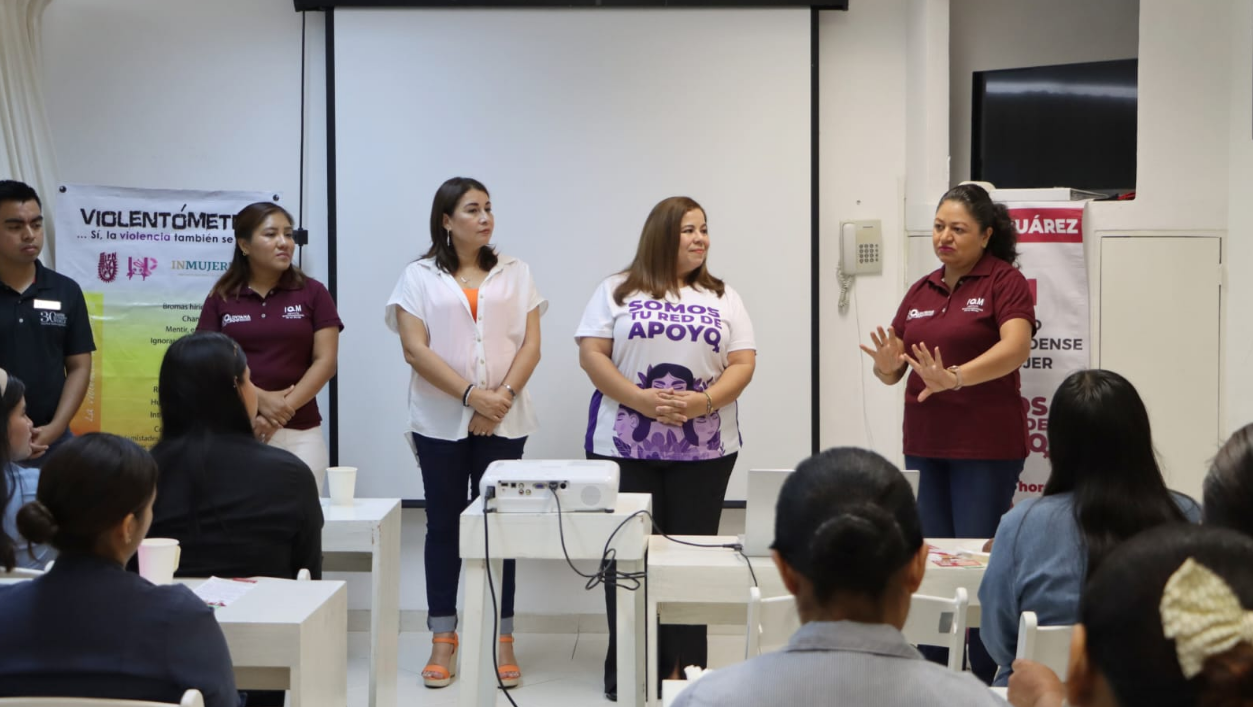 Mujeres trabajadoras del sector hotelero se capacitan en prevención de violencia de género