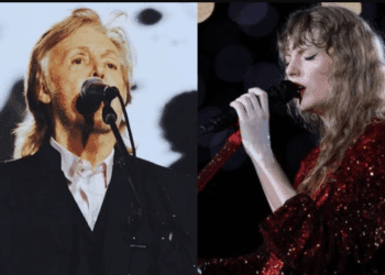 Paul McCartney baila con "swifties" en concierto