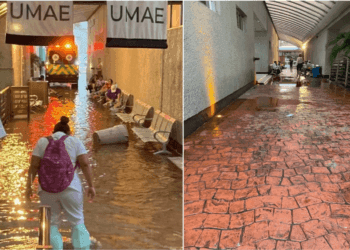 IMSS Yucatán resuelve positivamente inundaciones en 2 de sus hospitales