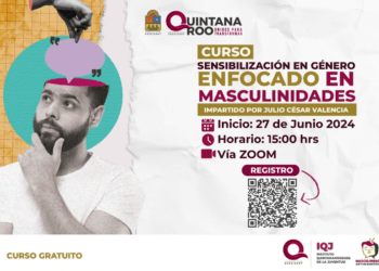 Imparten curso “Sensibilización en Género Enfocado en Masculinidades”