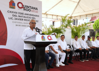 Conmemoran 128 aniversario del natalicio de don Javier Rojo Gómez en Chetumal