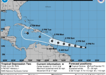 Posible huracán "Beryl" entraría al Caribe el domingo en categoría 2
