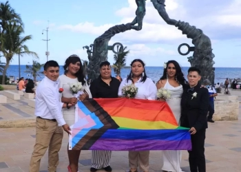 Apoyo a la comunidad LGBT en Solidaridad durante el mes del orgullo