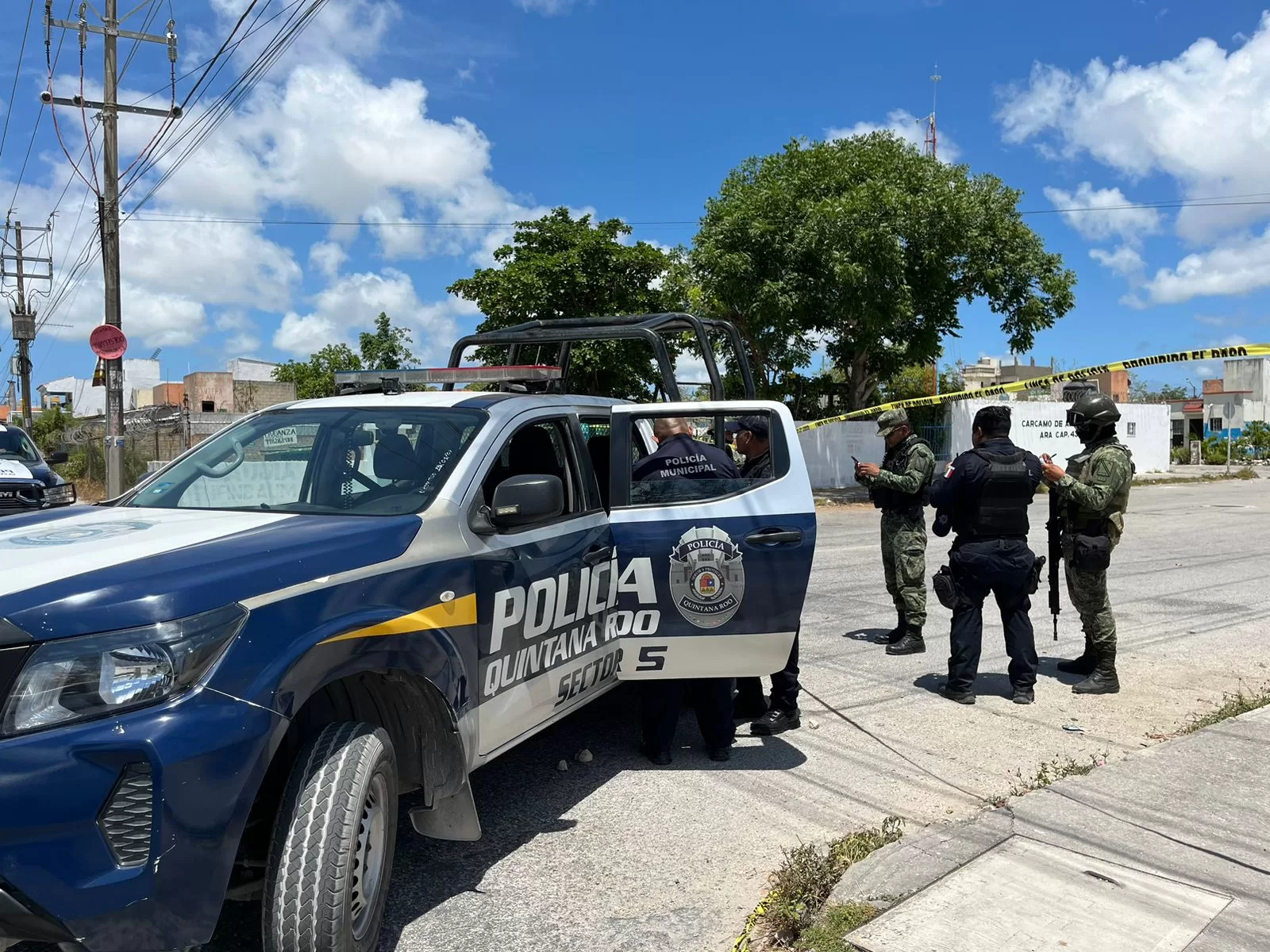 Hallan restos humanos y detonaciones en Haciendas del Caribe