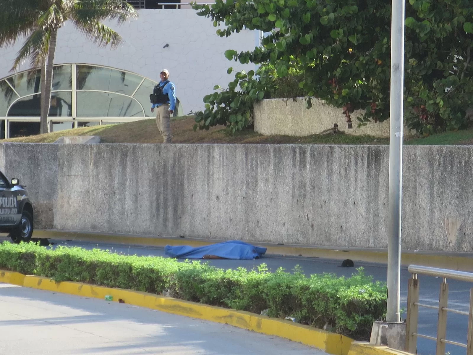 Mortal accidente, motociclista derrapa en la zona hotelera