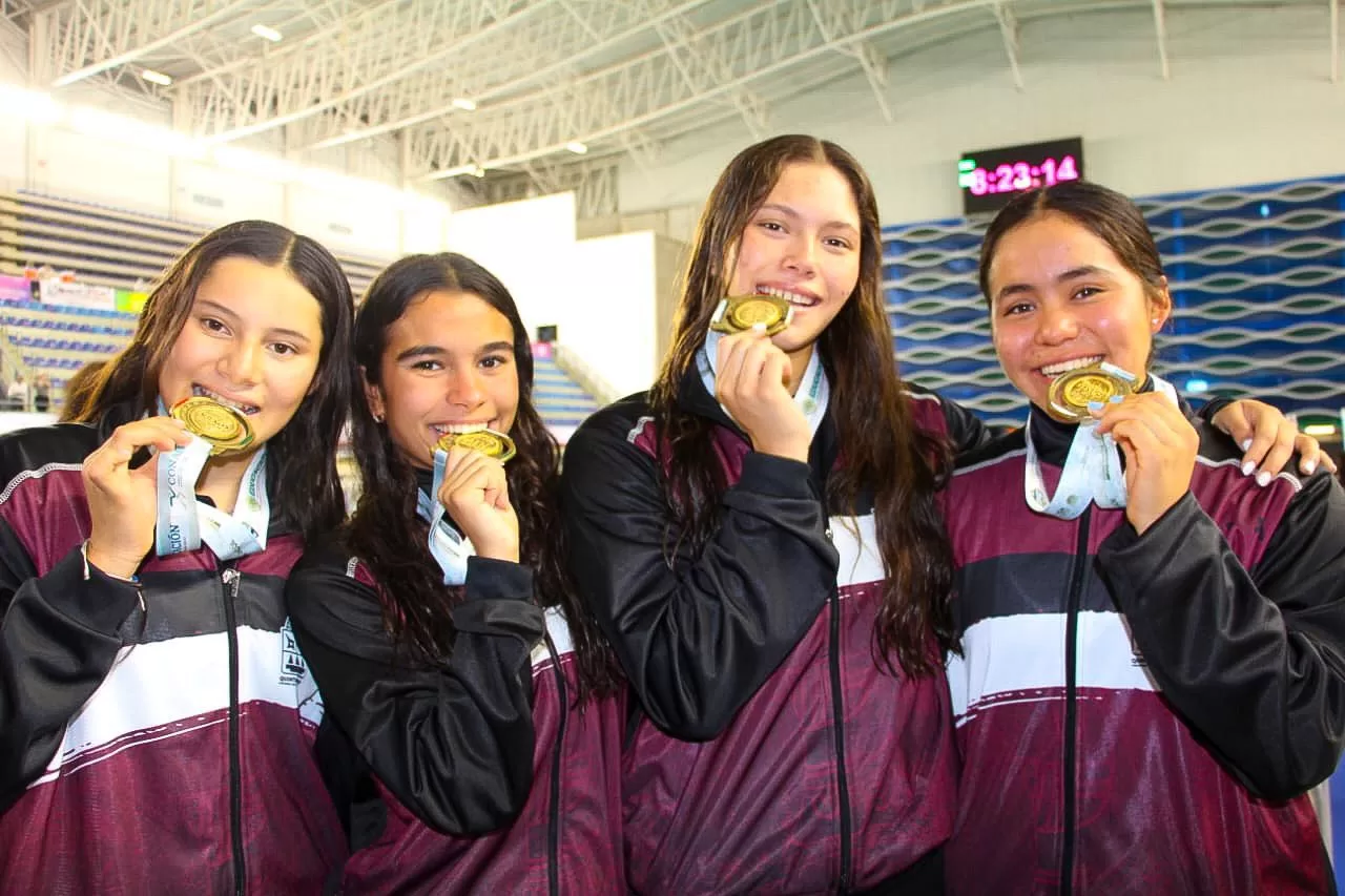 Récord histórico de oros obtenidos de natación quintanarroense en los Nacionales CONADE