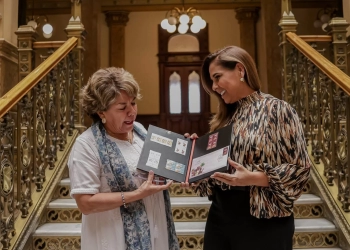Mara Lezama y Correos México firman alianza para que artesanos envíen sus productos a todo el mundo