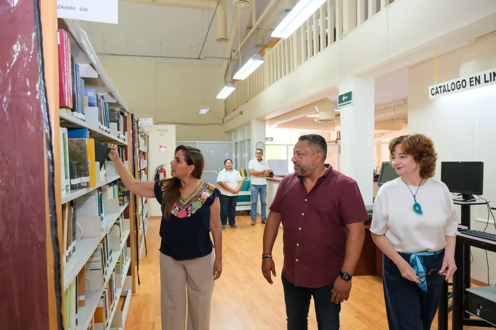 Supervisa Mara Lezama modernización de la UAQROO campus Cozumel