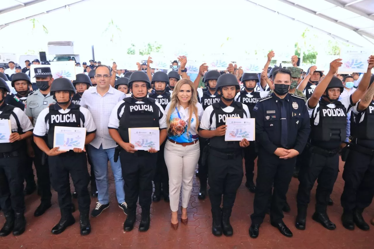 Lili Campos consolida una Policía Municipal digna, equipada y eficiente