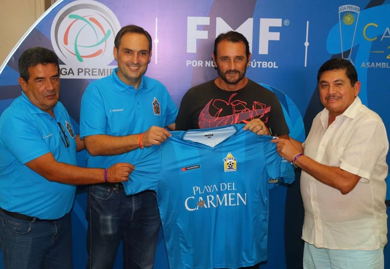 Nicolás Burtovoy, nuevo entrenador del Inter Playa del Carmen en Liga Premier