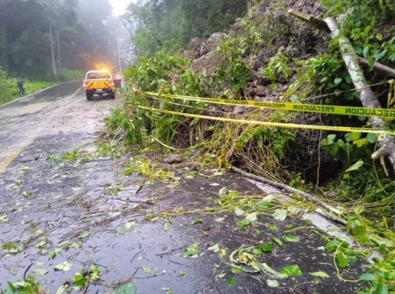 Tormenta tropical 'Chris' toca tierra en Veracruz