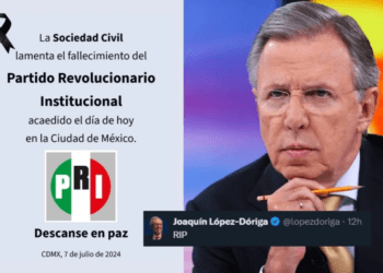 López-Dóriga pronostica fin del PRI en México por reelección de 'Alito' Moreno