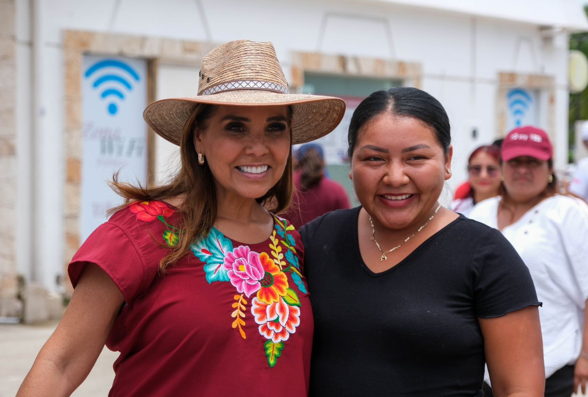 Mara Lezama supervisa caravanas de salud en Tulum