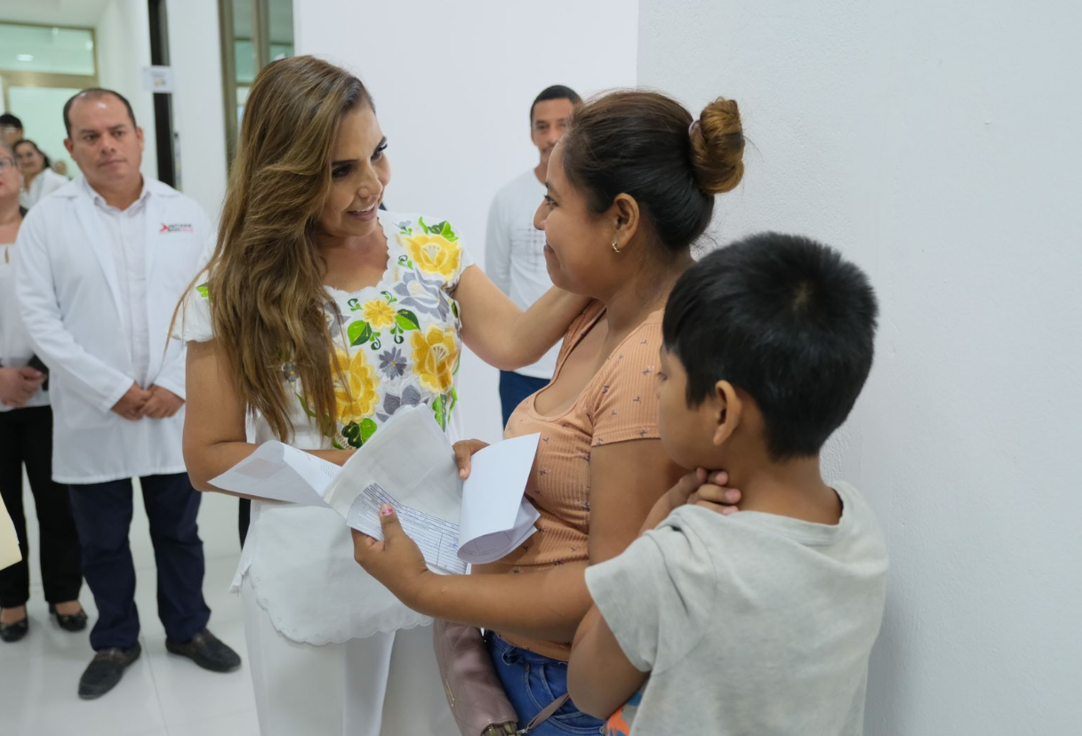 Visita Mara Lezama instalaciones del Hospital IMSS Bienestar Nicolás Bravo