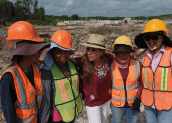 Informa Mara Lezama sobre importante descubrimiento arqueológico en Nicolás Bravo