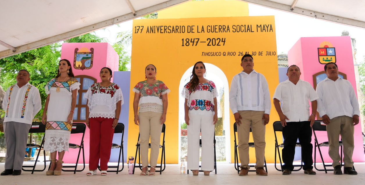 177 Aniversario de la Guerra Social Maya en Tihosuco