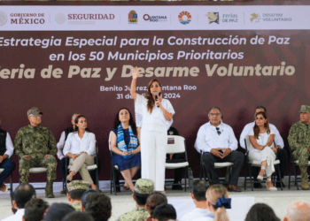 Inauguran la "Feria de Paz y Desarme Voluntario" en Villas Otoch Paraíso