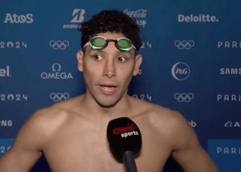 El nadador Miguel de Lara explota contra "haters" que critican su desempeño