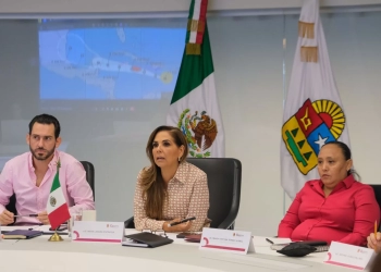 Encabezan Mara Lezama y Protección Civil acciones ante la llegada de “Beryl”