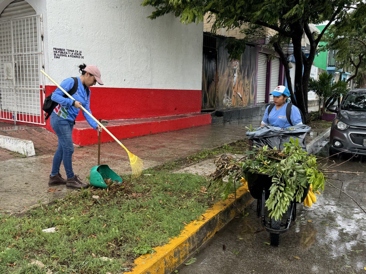 Solidaridad se reactiva tras impacto del Huracán Beryl