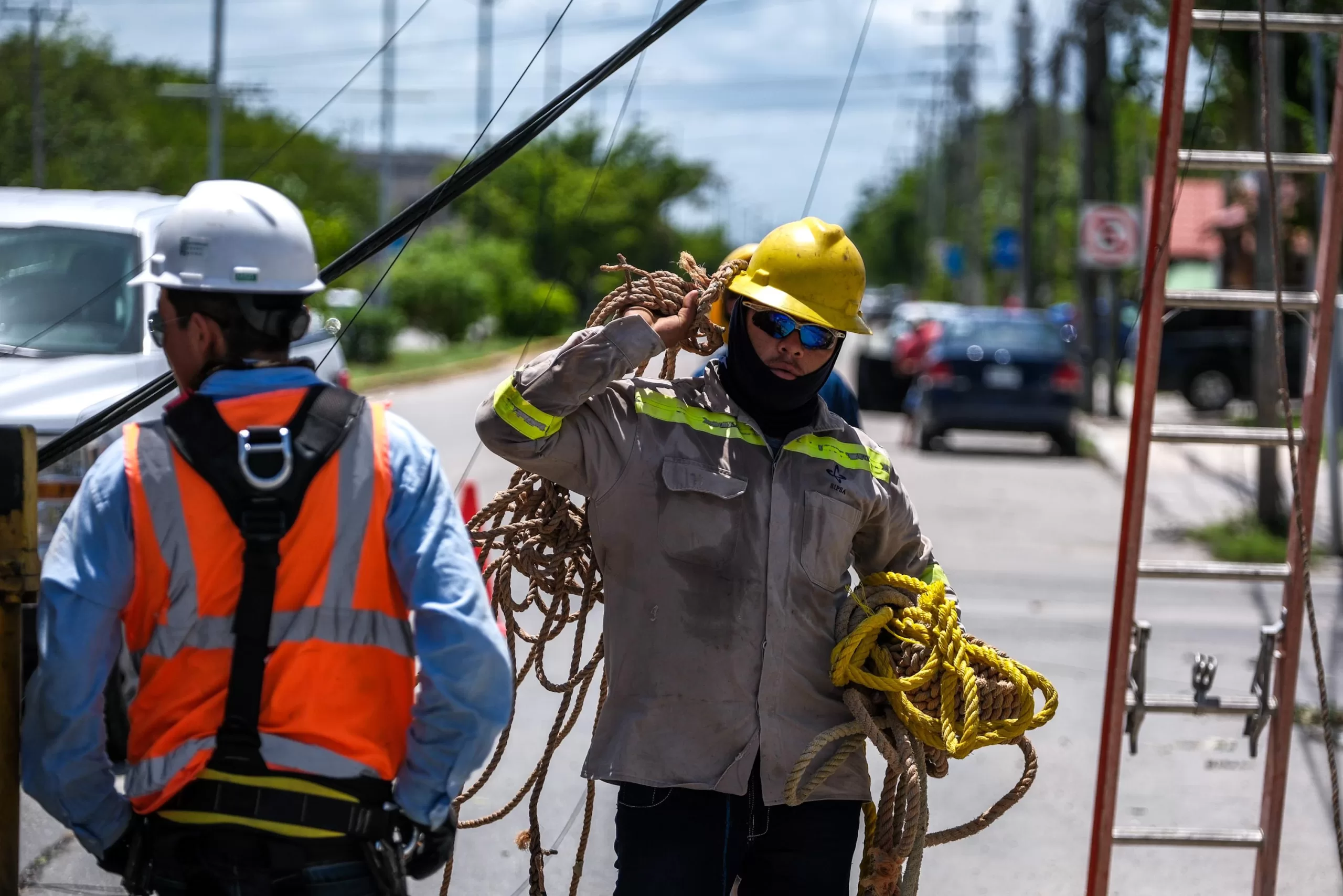 Agradece Mara Lezama el restablecimiento de energía eléctrica en Solidaridad