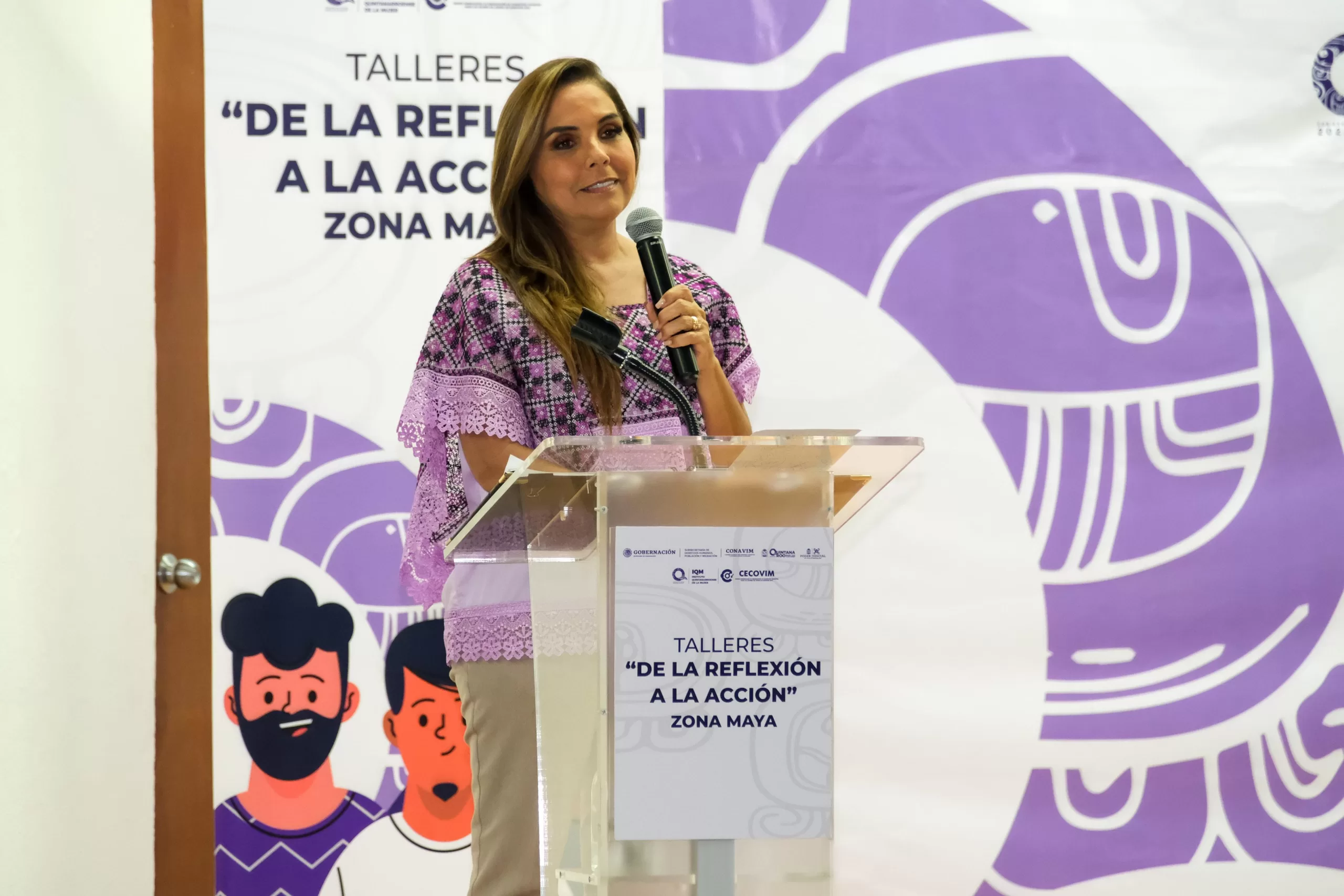 Encabeza Mara Lezama talleres “De la Reflexión a la Acción en la Zona Maya”