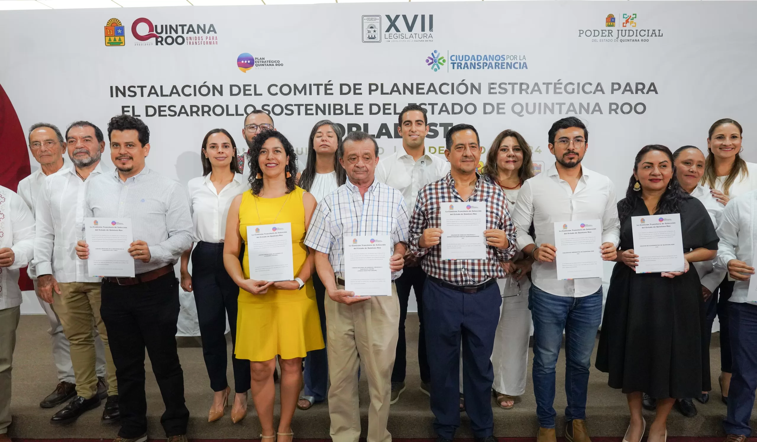 Instalan Comité de Planeación Estratégica para el Desarrollo Sostenible de Quintana Roo