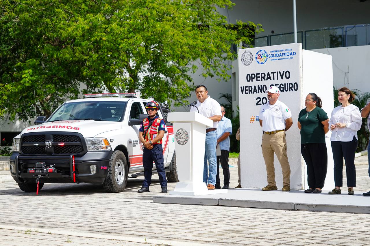 Arranca Operativo 'Vacaciones Seguras 2024' en Solidaridad