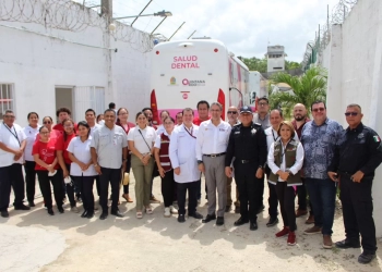 Implementan Caravanas Médicas móviles en el CERESO de Cancún