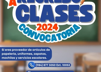 Anuncian ‘Feria de regreso a clases 2024’ en Solidaridad