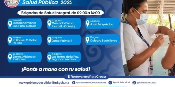 Salud llega a Solidarenses con la Jornada Nacional de Salud Pública