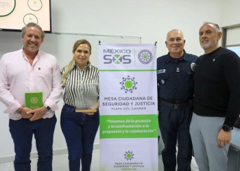 Lili Campos recibe reconocimiento por avances en seguridad en Solidaridad