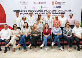 Mara Lezama inaugura curso de inducción para autoridades municipales electas en Quintana Roo
