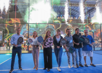 Inaugura Mara Lezama el Torneo de Pádel “Alianza Desafío Tour” en Cancún