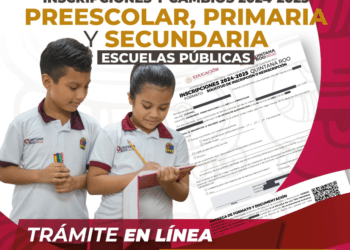Anuncian último periodo de inscripción para nuevo ingreso en educación básica