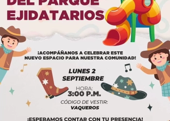 Anuncian la apertura del Parque Ejidatarios en la Zona Continental
