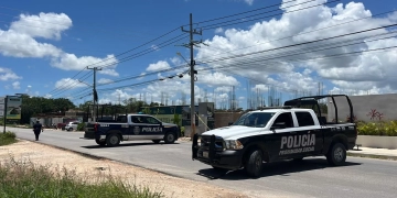 Arrojan granada de fragmentación en construcción de avenida La Luna