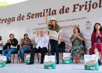 Semilla de frijol a más de 2 mil productores para impulsar la autosuficiencia alimentaria