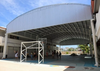 Nuevo domo beneficiara a más de 580 alumnos de secundaria en Solidaridad