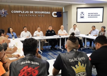 Gobierno de Quintana Roo refuerza colaboración con motociclistas para implementar reformas a la ley de movilidad