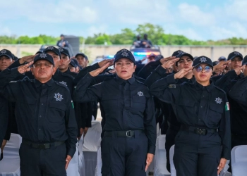 Quintana Roo suma a 101 nuevos elementos policiales