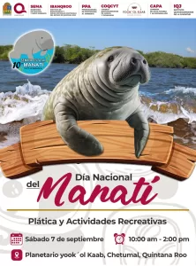 SEMA invita a conmemorar el Día Nacional del Manatí