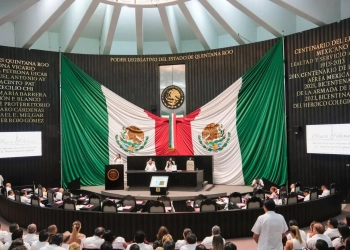 Mara Lezama presenta su 2° informe de gobierno ante Congreso de Quintana Roo