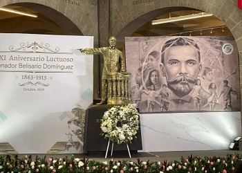 Homenaje a Belisario Domínguez en el bicentenario del Senado de la República