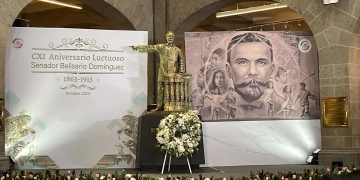 Homenaje a Belisario Domínguez en el bicentenario del Senado de la República