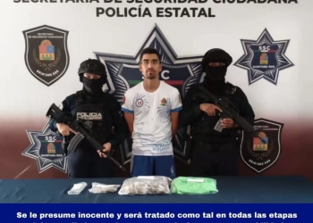 Detienen a 2 jóvenes en posesión de estupefacientes en Cancún