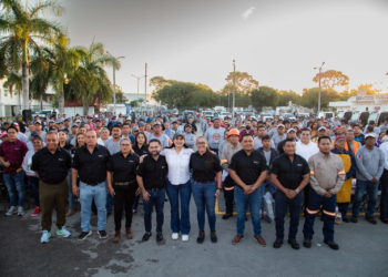 Solidaridad refuerza servicios públicos con nuevos equipos y uniformes