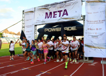 Playa del Carmen se une a la Carrera y Caminata por la Paz y contra las Adicciones