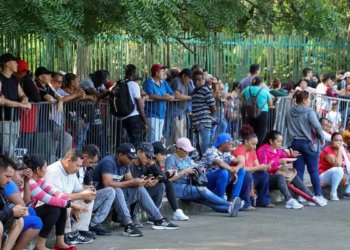 Migrantes varados en Tapachula por medidas de Trump